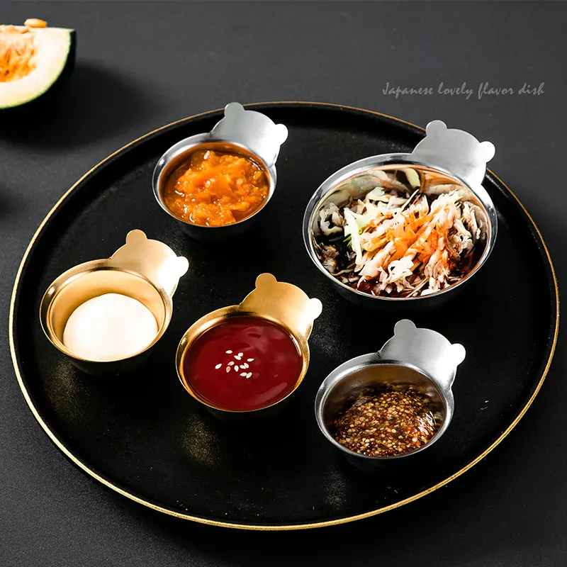 Groothandel Op Maat Gemaakte Kimchi Schoteltjes Koreaanse Stijl Ronde Mini Dipping Bowls Voor Restaurant Gerechten En Borden