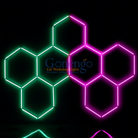 Décoration de divertissement Boîte de nuit Effet spécial Hexagon Lighting Rgb Stage Light