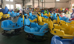 <span class=keywords><strong>Voiture</strong></span> tamponneuse électrique gonflable QIQU, capacité 200 kg, en HDPE et PVC, avec lumières LED musicales, pour adultes et enfants, pour arènes et parcs d'attractions - Product Image 4