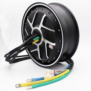 มอเตอร์ฮับ BLDC ขนาด 13 นิ้ว ซีรีส์ 4KW IP67 ระบายความร้อนด้วยอากาศ กันน้ำ ประสิทธิภาพสูง ความเร็วสูง - Product Image 1