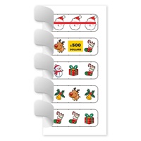 Boletos de Lotería con Sistema de Desgarro, Tamaño Personalizado, Impresión Serigrafiada, Certificación ISO9001, Papel Dúplex, Diseño Gratuito