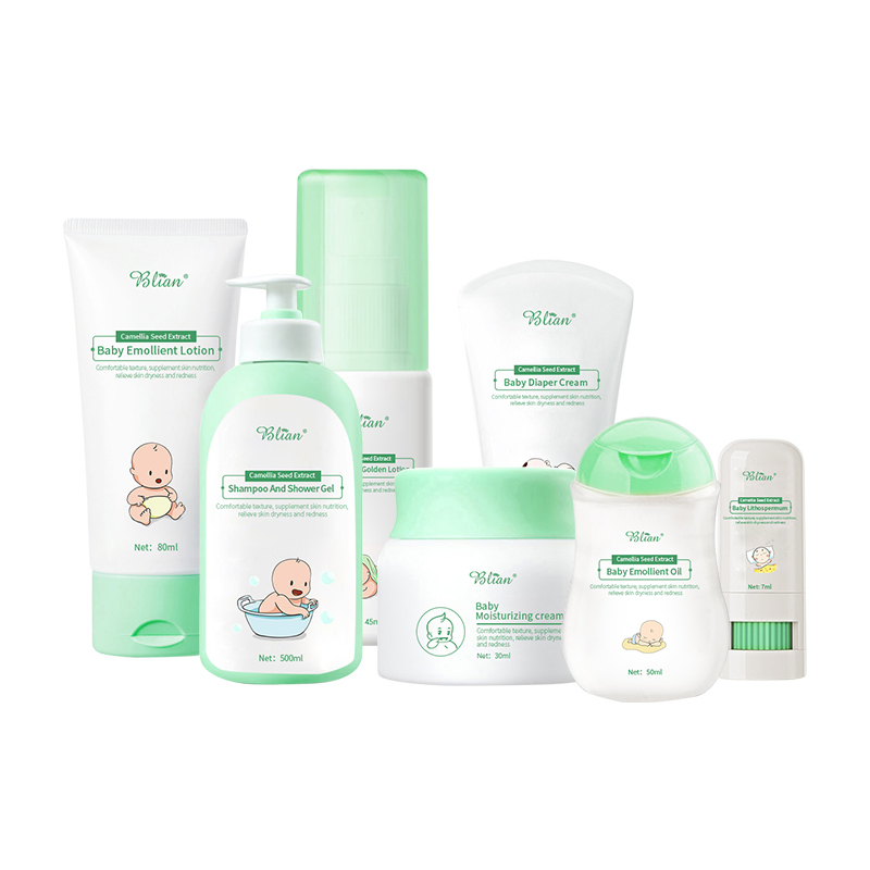 Детский набор для ухода за волосами Camellia, уход за волосами и уход за кожей, увлажняющие и питательные продукты для волос, частная марка для детей