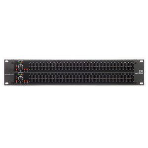 Équipement DJ, système audio professionnel, égaliseur graphique <span class=keywords><strong>EUQALIZER</strong></span> 1231 double canal 31 bandes, métal, 1kW, 220V/110V - Product Image 1
