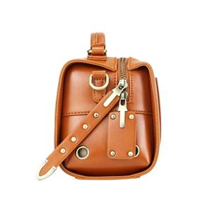 Sac à main AndoBag pour femmes, en cuir véritable, pour les trajets quotidiens, sac bandoulière, sac à main à poignée supérieure, sac à bandoulière zippé pour femmes 1596 - Product Image 4