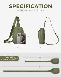 Borsa a Tracolla Multifunzione Personalizzata, Zaino Sportivo, Borsa a Tracolla per Ciclismo, Borsa da Petto per Donne, Sacoche Homme - Product Image 3
