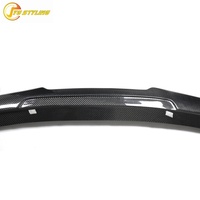 Aileron de coffre arrière en fibre de carbone véritable style PSM Highkick Duckbill pour Audi A4 B8.5 Berline 2013-2016