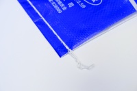 Sac en plastique tissé PP laminé grande capacité avec impression en héliogravure, résistant à l'humidité et durable, pour l'emballage d'aliments pour volailles