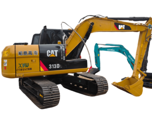 Mini excavatrice utilisée du chat 313 13TON de CATERPILLAR d'excavatrice - Product Image 3