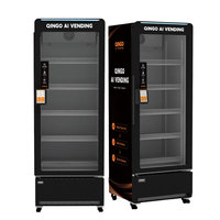Máquina Expendedora Inteligente de Café Qingo, SDK, Pagos con Tarjeta de Crédito y Código QR, Construcción Metálica, Pantalla Táctil, 495 Botellas, ADA