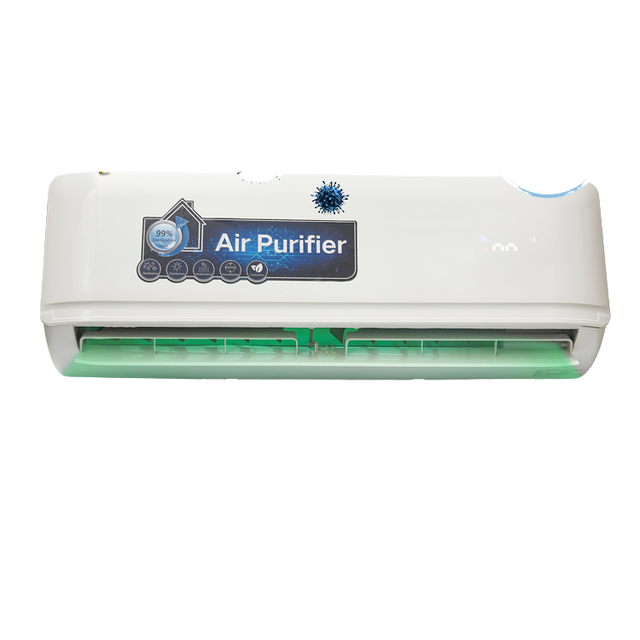 Custom Logo Private Label Space Saving Wall Hanging WiFi HEPA 13 Air Purifier with Touch Screen for Hospital and Hotel