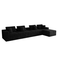 Ensemble de canapés modulaires OEM, design moderne, canapé compressé pour salon et appartement, aucun assemblage requis, combinaison libre