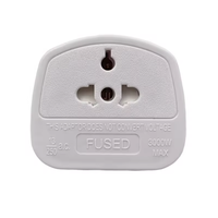 Chargeur mural AC avec prise britannique 5V 2.4A, double ports USB-A pour ordinateur portable, téléphone portable, appareil photo, PC, certifié UKCA CE RoHS, adaptateur de voyage