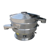Hocheffizienter ein-deck-rotations-vibro-bildschirm-pvc-trennschutz kreisförmiger vibrator-schalter für minen metallurgie chemiepulver