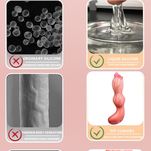 Dog Knot Rubber Dildo Wireless <b>Remote</b> Anal <b>Vibrators</b> for Women Masturbating - Product Image 5