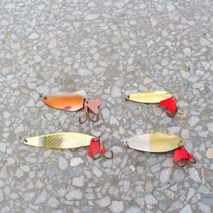 Esche da pesca in metallo per esche per trote 3.5g esche per trote per spigole artificiali esche dure - Product Image 5