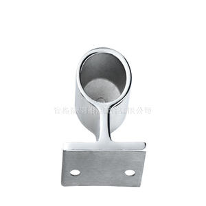 Nouveaux supports marins en acier inoxydable 316, avant, milieu, arrière, traversants, à trous aveugles, bases de fixation de tuyaux pour applications navires - Product Image 2