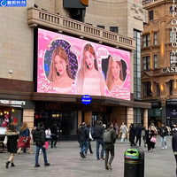 Écran d'affichage LED couleur plein format P8-1 pour extérieur avec technologie lisible en plein soleil, luminosité de 5000 cd, garantie de 2 ans