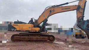 Excavatrice sur chenilles multifonctionnelle d'origine coréenne d'occasion Hyundai HX220HD Moteur Yanmar Haute efficacité Bon roulement de pompe - Product Image 2