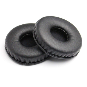 Coussinets d'oreille supra auriculaires en cuir PU éponge mousse 70mm pour <span class=keywords><strong>HD25</strong></span> HD410SL Oreillettes en velours HD428-Replacement - Product Image 1