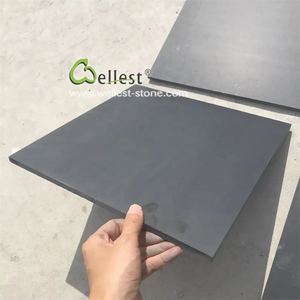 <span class=keywords><strong>Prix</strong></span> de la dalle d'ardoise par mètre carré, carrelage en ardoise, pierre naturelle, pavé en pierre noire - Product Image 1