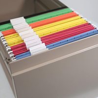 Tamaño de carta de alta calidad Manila Paper Basics Organizador colgante Carpetas de archivos Calidad Tipo colgante Clasificación Carpetas de archivos