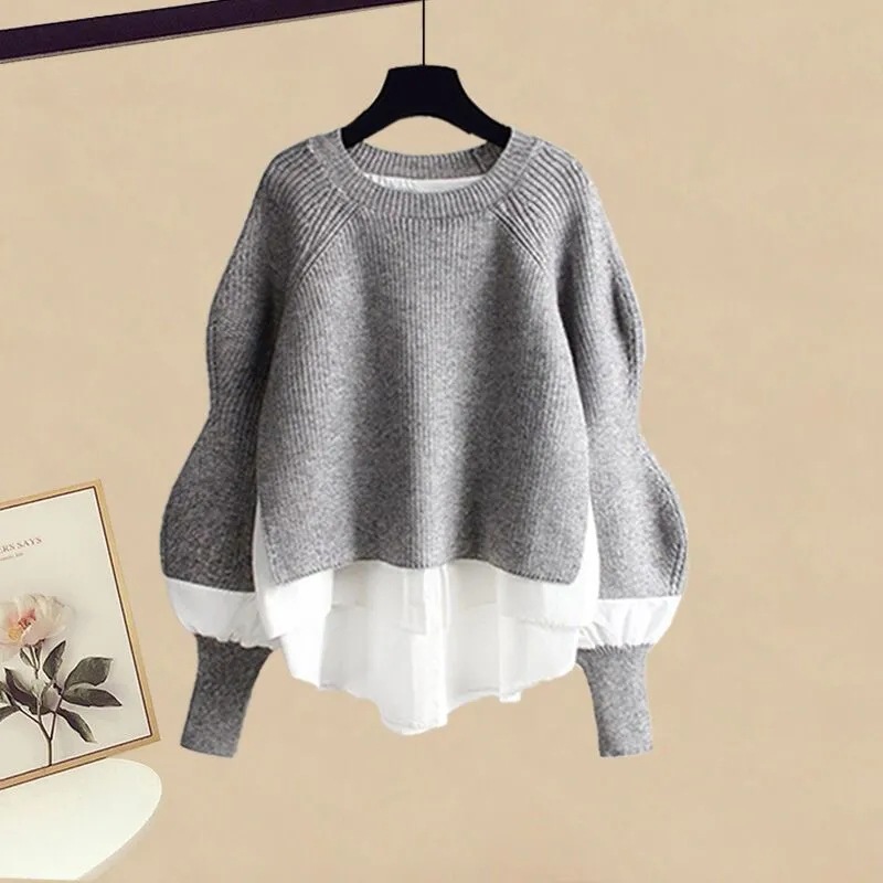 1669# gray sweater