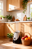 Mixeur-Blender Électrique Portable pour Smoothies aux Fruits et Légumes Frais, Moteur Puissant, Rechargeable par USB, Mixeur Personnel pour la Maison et les Voyages