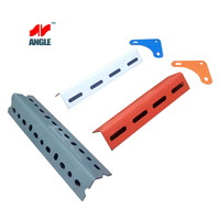 Étagère en acier à angles rainurés, étagère en métal boulonnée, étagère en acier à angles rainurés, supports de plaques, acier à angles