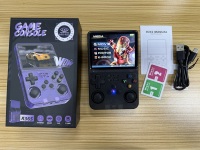 Console de jeu portable rétro R36S, écran 3,5 pouces, format voyage, console de jeu portable classique, lecteur de jeux portable R36s