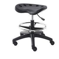 Chaise de laboratoire ESD industrielle de haute qualité, réglable en hauteur, avec siège en PU et fonction pivotante et élévatrice, pour laboratoire et salon