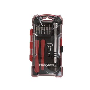 17pcs destornillador de precisión juego de caja de embalaje de plástico de color personalizado para la reparación del teléfono móvil - Product Image 2