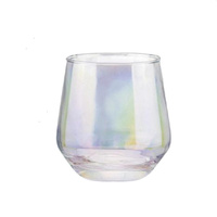 Verres à boire style Murano pour un design de globe rond