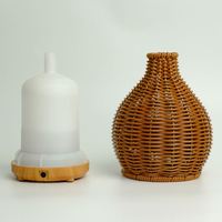 Portable Mini USB Smart Humidificateur Électronique Ultrasonique Diffuseur De Parfum D'eau avec Armure De Bois pour La Maison Hôtel ou Voiture