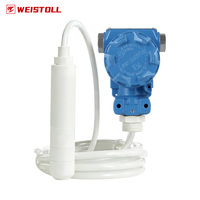 Transmetteur de niveau d'eau hydrostatique Weistoll, protection contre les explosions, immersion directe, résistant à la corrosion, PTFE 0,5%, pour rivières et puits profonds