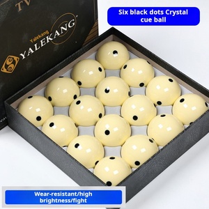 Queue <span class=keywords><strong>de</strong></span> <span class=keywords><strong>billard</strong></span> en cristal à six points noirs, boule <span class=keywords><strong>de</strong></span> <span class=keywords><strong>billard</strong></span> <span class=keywords><strong>de</strong></span> 2 1/4 pouces, fourniture directe d'usine, vente en gros - Product Image 6