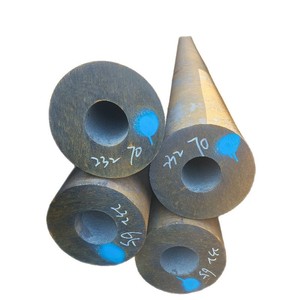 Fabricante de tubos de acero aleado sin costura de gran diámetro y pared gruesa Q355B, 377*8mm, rectificado ovalado, decapado, pasivación, imprimación - Product Image 5