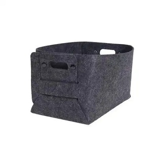 Cestas de Almacenamiento Plegables y Portátiles de Fieltro Tejido con Asas para Leña, Juguetes y Ropa - Product Image 2