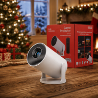 Proyektor LCD JUNUO Wireless G1 Portabel Home Cinema Game 720P HD 150 ANSI Lumens Android 11 Mendukung 4K
