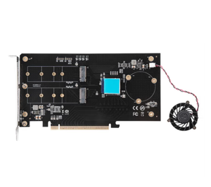 PCIe 3.1x16 bis 2 X44.2,SSDNVME SSD NGFF Adapter karte <span class=keywords><strong>IO</strong></span>-PCE2824-TM2 PCE2824 - Product Image 4
