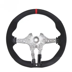 Suede Steering Wheel Car Old Model Modified New Model Suitable for Bad Martin Trousersm5 E46 M3 M4 F30 F10 Full