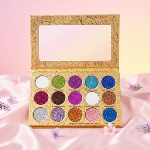 Paleta de Sombras de Ojos de 15 Colores, Cosméticos de Alta Pigmentación, Sin Logotipo, Marca Privada, Icono Similar - Product Image 1