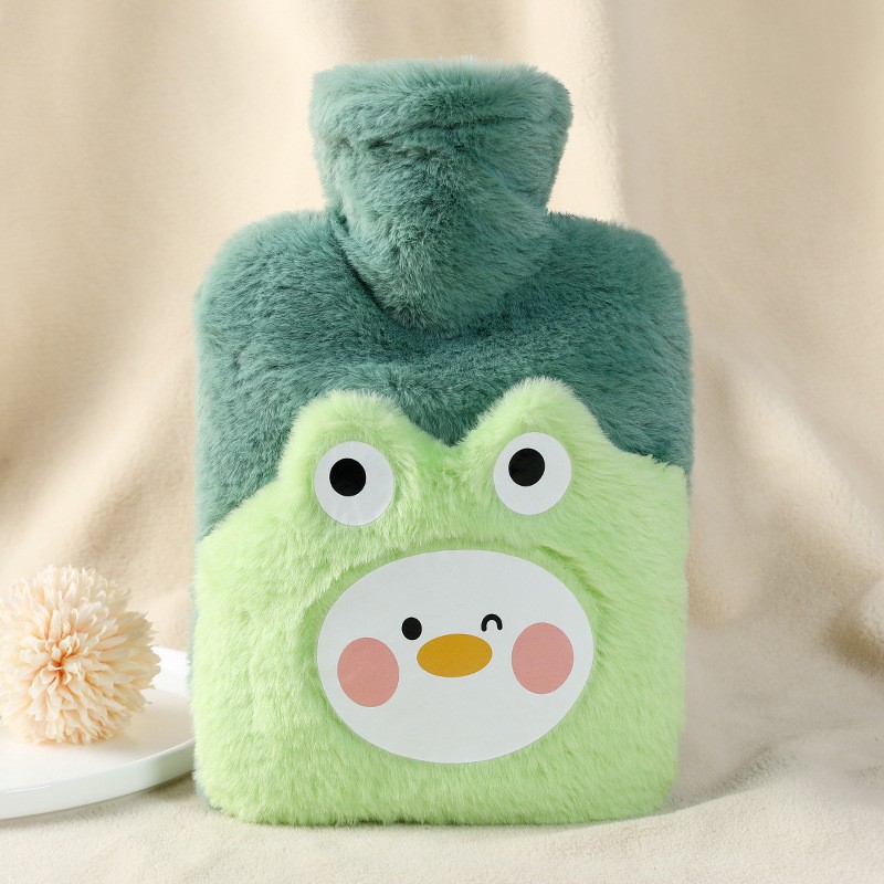 Can intervene with the dark green little frog