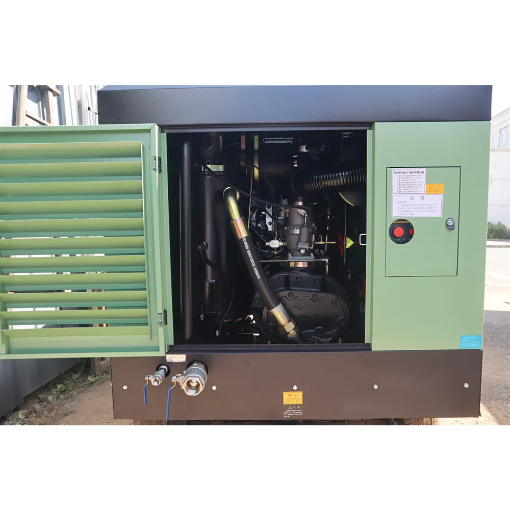 Heißer Verkauf Kaishan tragbarer Luft kompressor KSZJY-18/17 17bar Luft kompressor für Wasser brunnen bohr anlage