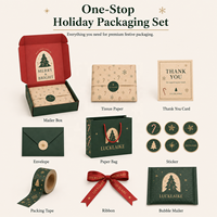 Boîtes de Noël personnalisées avec logo, décorations, jouets, bougies, emballages en carton ondulé pour cadeaux, boîtes d'expédition en papier