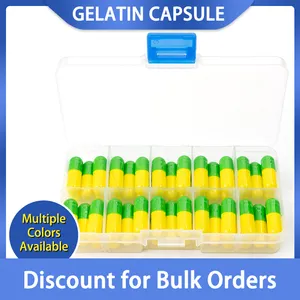 CapsulCN Giảm Giá Cho Các Đơn Đặt Hàng Lớn Viên Nang Gelatin Rỗng Nhà Sản Xuất Bán Trực Tiếp Viên Nang Geline Rỗng