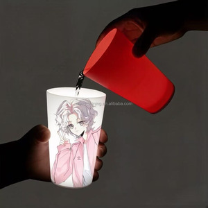 RICHSHINING Vaso LED con Logotipo Personalizado de 12/14/16 oz, Vaso de Cerveza con Iluminación Automática Activada por Agua para Servicio VIP en Bares - Product Image 5