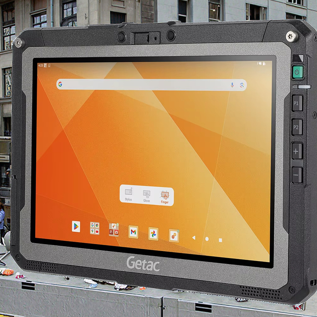 Getac ZX10 Industrial Rugged Android Tablet Computer with GPS 64GB Storage Capacitive Rugged Android Tablet