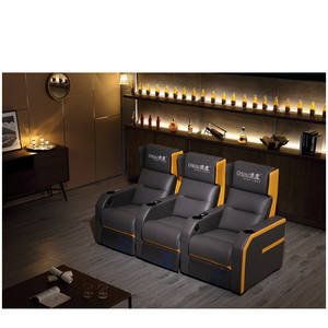 Ensemble de canapés 3/2/1 <span class=keywords><strong>en</strong></span> cuir multifonctionnel moderne de première classe, sièges de cinéma, chaise de cinéma - Product Image 6