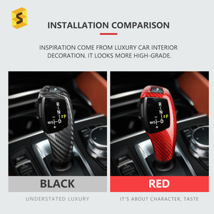 ES fibre de carbone voiture Turing accessoires décoration F20 F21 F22 F23 F30 F34 F32 F33 couvercle de changement de vitesse Forbmw f30 garniture intérieure <span class=keywords><strong>ri</strong></span> - Product Image 5
