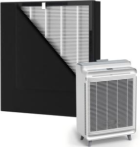 Filtres de remplacement HEPA à charbon actif lavables compatibles avec les purificateurs d'air AIRTOK AP2801 AP2802, neufs, garantie 3 ans - Product Image 1